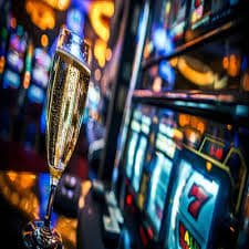Live baccarat table layout showing Player and Banker betting positions